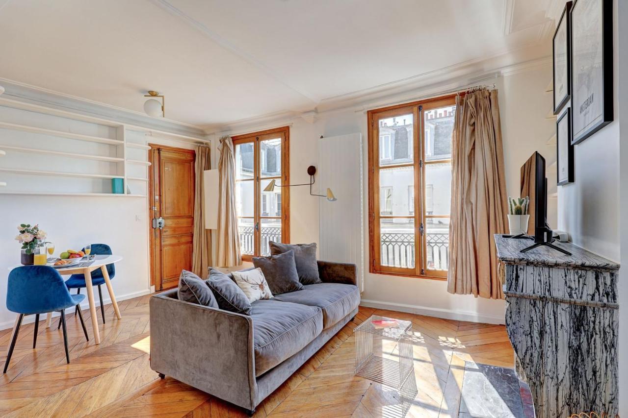 Marais - 1Br Appartement Parijs Buitenkant foto