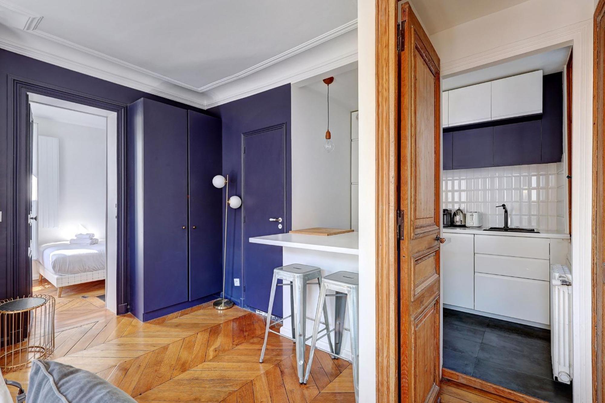 Marais - 1Br Appartement Parijs Buitenkant foto