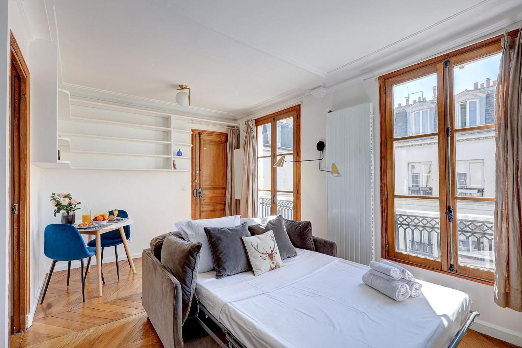 Marais - 1Br Appartement Parijs Buitenkant foto